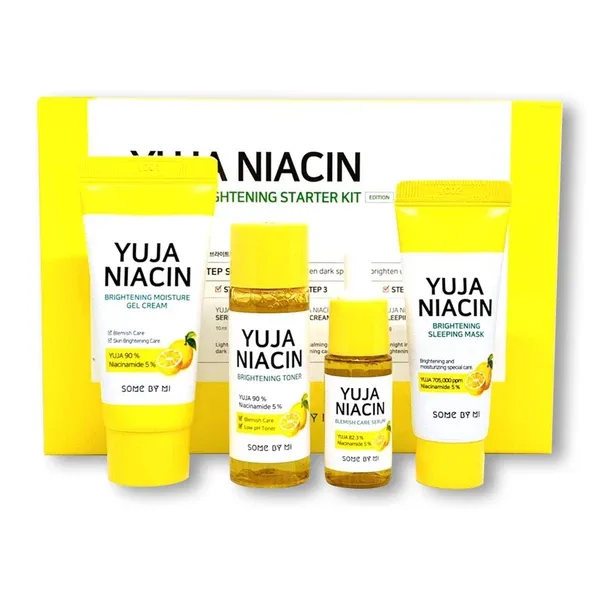 SOME BY MI Yuja Niacin 30 Days Brightening Starter Kit - Набір мініатюр для освітлення шкіри з юдзу