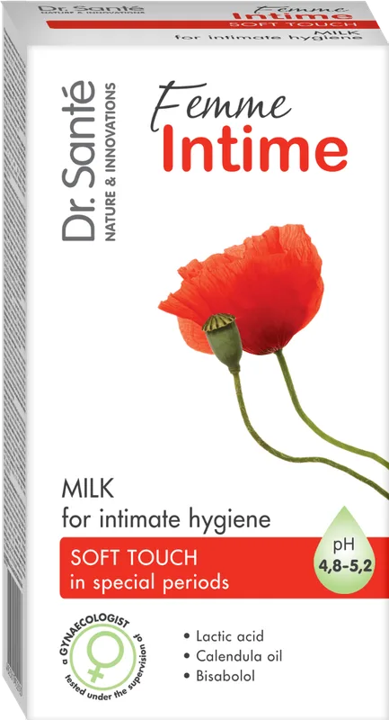 Гель для інтимної гігієни Dr.Sante Femme Intime ніжний догляд для чутливої ​​шкіри 230 мл
