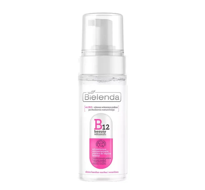 Очищаюча вітамінна пінка для обличчя - B12 Beauty Vitamin (термін до 04.2026)