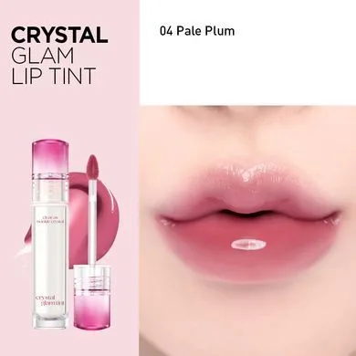 CLIO Crystal Glam Tint – сяючий тінт для губ 004 Pale Plum