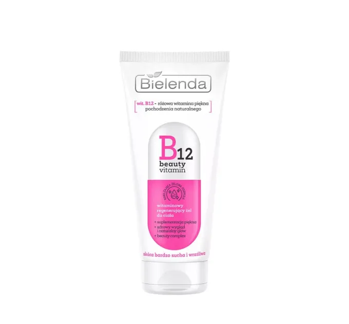 Вітамінний зволожуючий та регенеруючий гель для тіла - B12 Beauty Vitamin