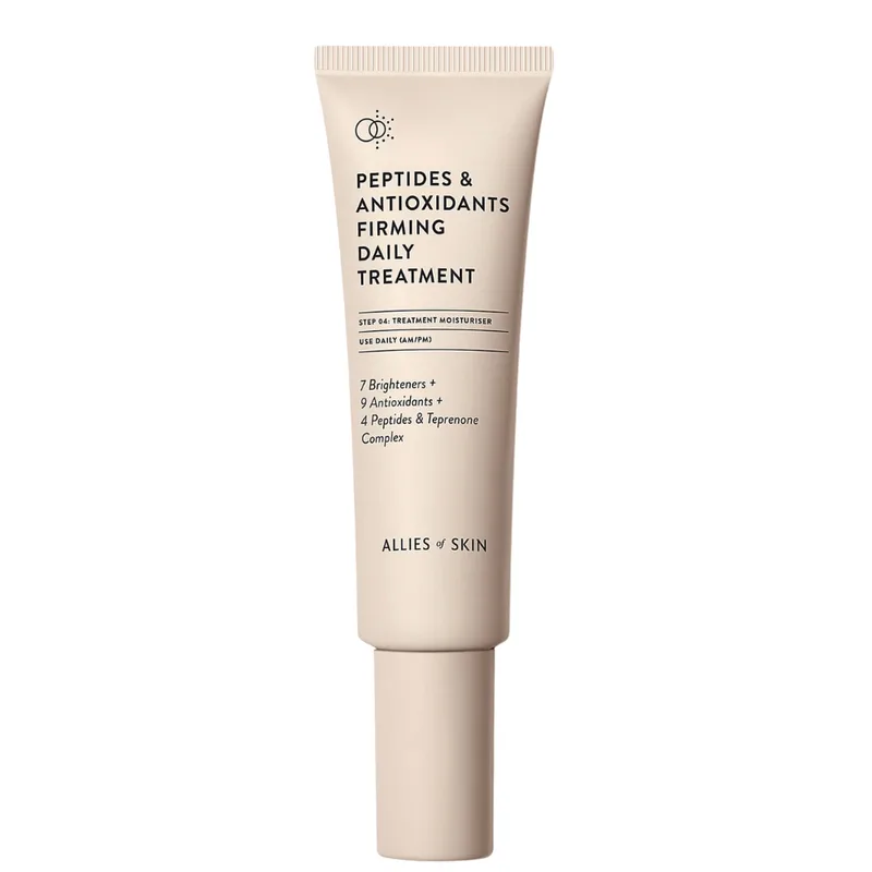 Allies Of Skin Peptides & Antioxidants Firming Daily Treatment 48 мл — Крем для обличчя від зморшок з пептидами та антиоксидантами