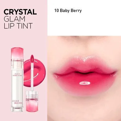 CLIO Crystal Glam Tint – сяючий тінт для губ 010 Baby Berry