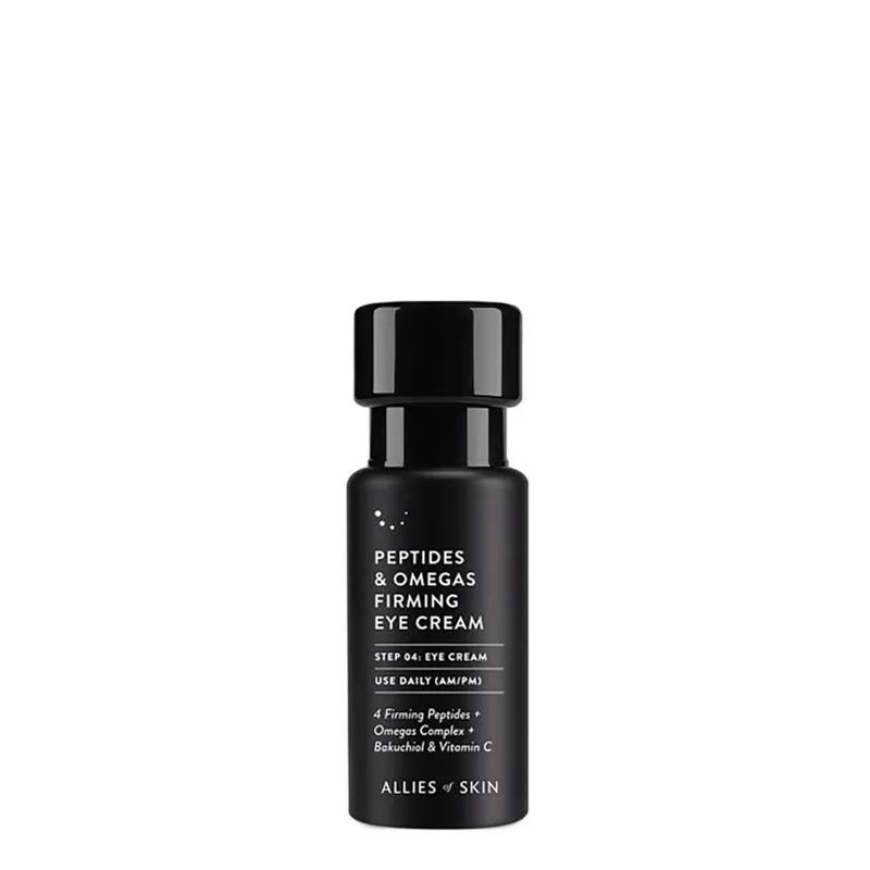 Allies Of Skin Peptides & Omegas Firming Eye Cream 15 мл — Пептидний крем для зони навколо очей із омега-кислотами