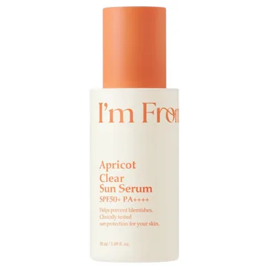I'm From Apricot Clear Sun Serum SPF50+ – cонцезахисний серум для обличчя
