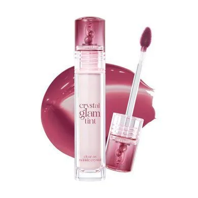 CLIO Crystal Glam Tint – сяючий тінт для губ 26 Mauve Cherry