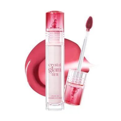 CLIO Crystal Glam Tint – сяючий тінт для губ 27 Honey Cherry