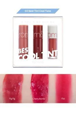rom&nd Best Tint Edition – набір міні тінтів у холодних тонах 02 Cool Tone Pick