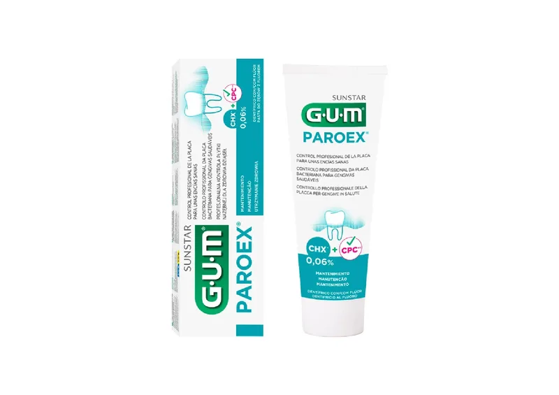 Щоденна зубна паста GUM Paroex 0,06% хлоргексидина + СРС 75 мл