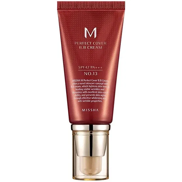 MISSHA Perfect Cover BB Cream SPF42/PA++ #13 Bright Beige - BB крем