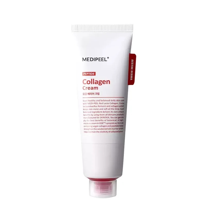 Medi-Peel Red Lacto Peptide Collagen Barrier Cream 80 мл — Відновлюючий крем з пептидами та лактобактеріями