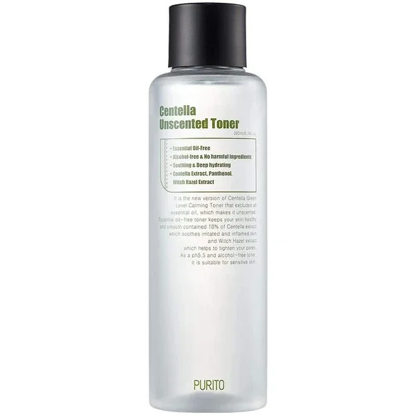 Purito Centella Unscented Toner - Тонер з центелою азійською без ефірних олій