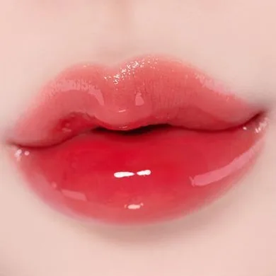 Etude Overglowy Tint – сяючий дзеркальний тінт для губ 03 DDORI Apple Red
