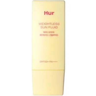House of Hur Weightless Sun Fluid – сонцезахисний флюїд з екстрактом юдзу SPF50+ PA++++