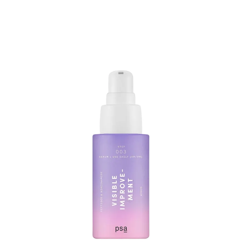 PSA Visible Improvement Peptides & Niacinamide Serum 30 мл — Багатофункціональна антивікова сироватка з пептидами та ніацинамідом
