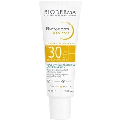 Bioderma Photoderm AKN Mat Correcting, Mattifying Fluid SPF 30