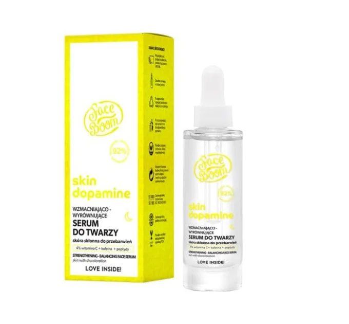 Зміцнююча та вирівнююча колір сироватка для обличчя - Skin Dopamine