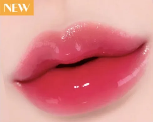 Etude Overglowy Tint – сяючий дзеркальний тінт для губ 12 Ruby Love