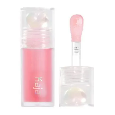 Kaja Juicy Glass Lip Oil – сяюча зволожуюча олія для губ 01 Rose Hip Spritz