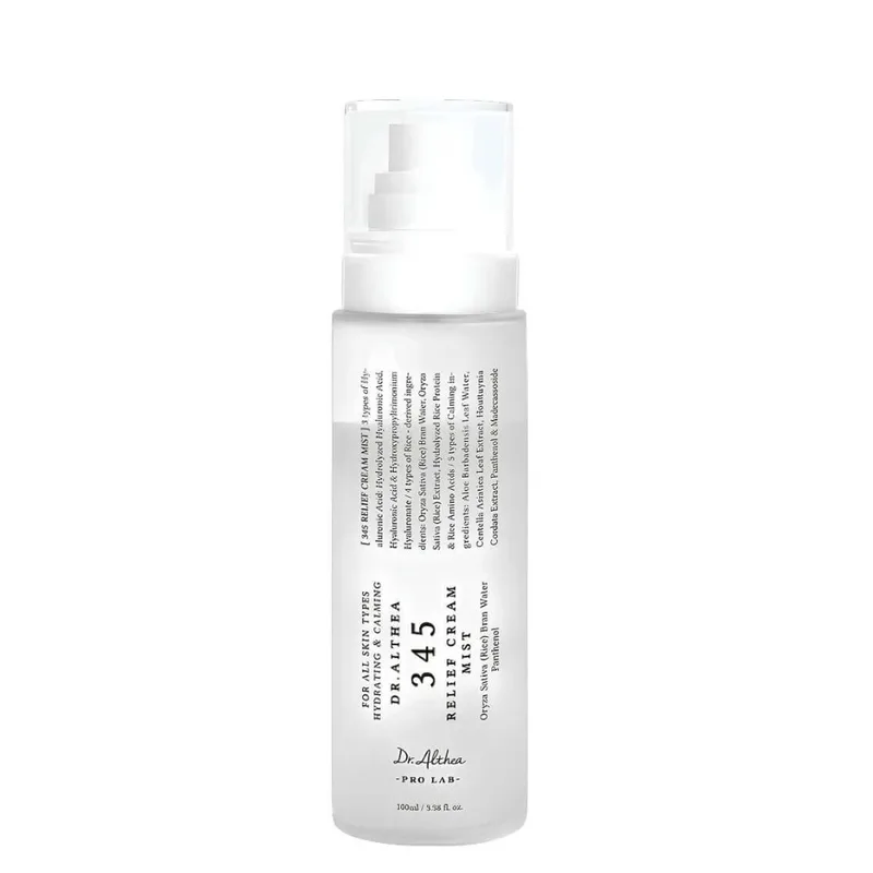 Dr. Althea 345 Relief Cream Mist 100 мл — Тонер-міст для відновлення та зволоження шкіри