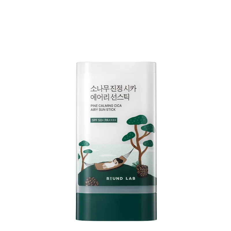 Round Lab Pine Calming Cica Airy Sun Stick — Сонцезахисний стік з екстрактом голок сосни