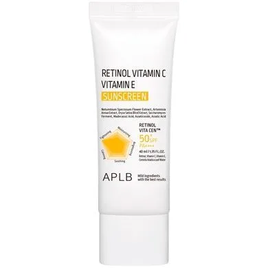 APLB Retinol Vitamin C Vitamin E Sunscreen SPF50+ PA++++