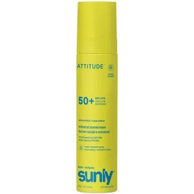 Attitude Kids Lightweight Mineral Lotion SPF50 Unscented