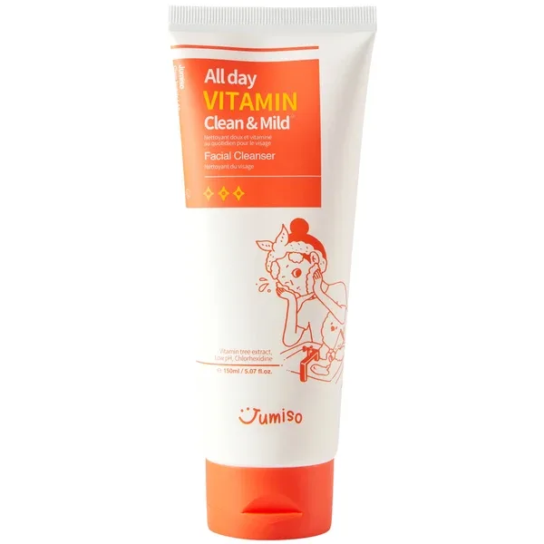 Jumiso All Day Vitamin Clean & Mild Facial Cleanser - Мягкий гель для умывания с облепихой