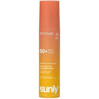 Attitude Lightweight Mineral Lotion SPF50 Tropical Coco