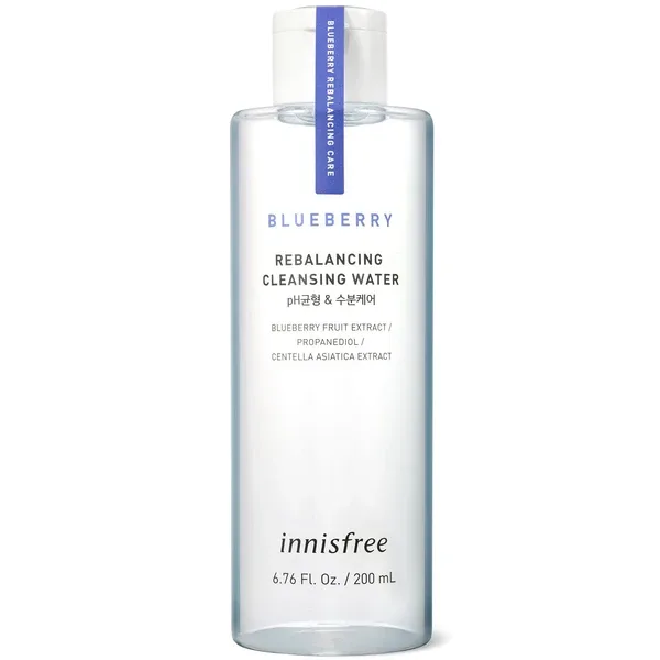 Innisfree Blueberry Rebalancing Cleansing Water - Вода для демакіяжу з екстрактом чорниці