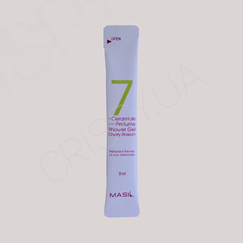 Пробник парфумованого геля для душу з церамідами MASIL 7 CERAMIDE PERFUME SHOWER GEL (CHERRY BLOSSOM) - 8 мл