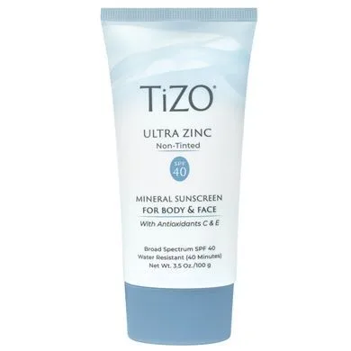 TiZO Ultra Zinc Body & Face Non-Tinted SPF 40