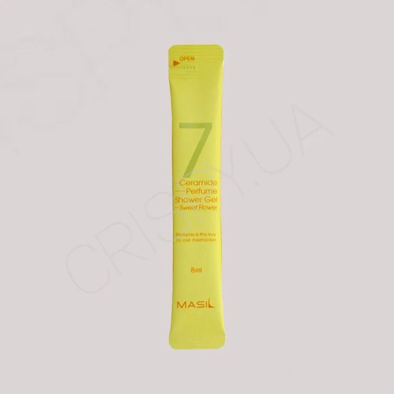 Пробник парфумованого геля для душу з церамідами MASIL 7 CERAMIDE PERFUME SHOWER GEL (SWEET FLOWER) - 8 мл