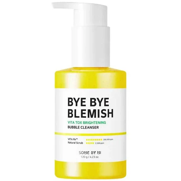 SOME BY MI Bye Bye Blemish Vita Tox Brightening Bubble Cleanser - Освітлююча очищуюча киснева пінка
