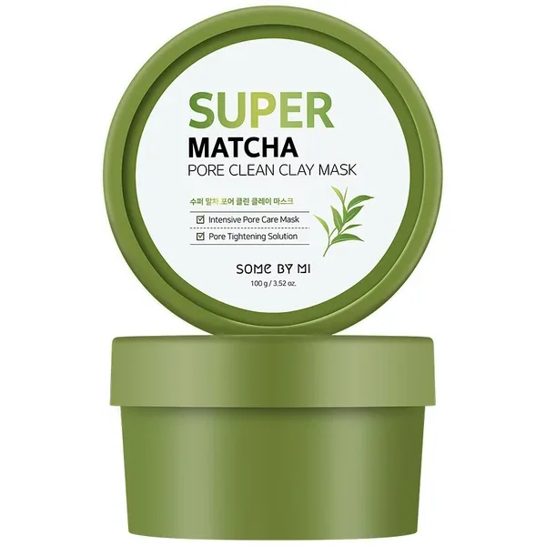 SOME BY MI Super Matcha Pore Clean Clay Mask - Глиняна маска з чаєм матча для глибокого очищення пор