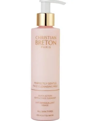 Perfectly Gentle Face Cleansing Milk Молочко, що очищає, для обличчя з вітаміном E - Christian BRETON