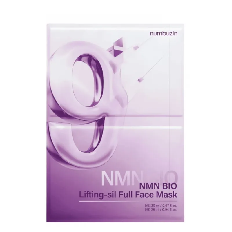 Numbuzin No.9 NAD+ Bio Lifting Full Cover Facial Mask — Ліфтинг-маска для обличчя