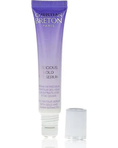 PRECIOUS GOLD EYE SERUM Сироватка для контуру очей N°1 проти зморшок, яку коли-небудь створювали! - Christian BRETON