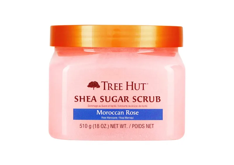 Скраб для тіла з ароматом марокканської троянди TREE HUT Moroccan Rose Sugar Scrub 510 г