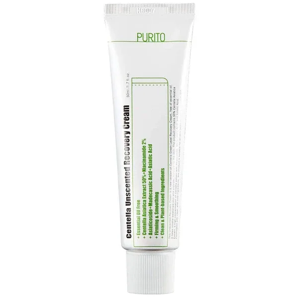 PURITO Centella Unscented Recovery Cream - Крем