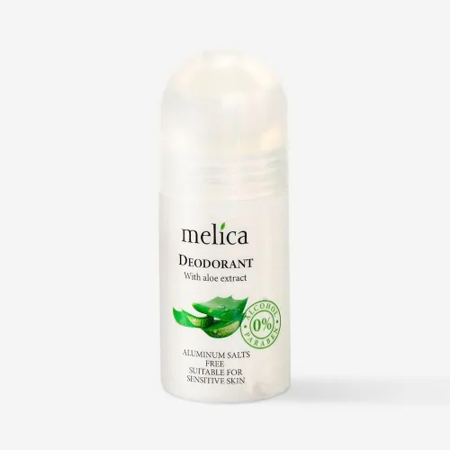 Роликовий дезодорант з екстрактом алое вера 50 мл Melica Organic Deodorant With Aloe Extract