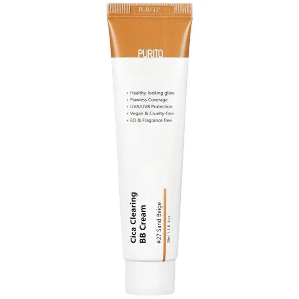 PURITO Cica Clearing BB Cream #27 Sand Beige - ББ крем для