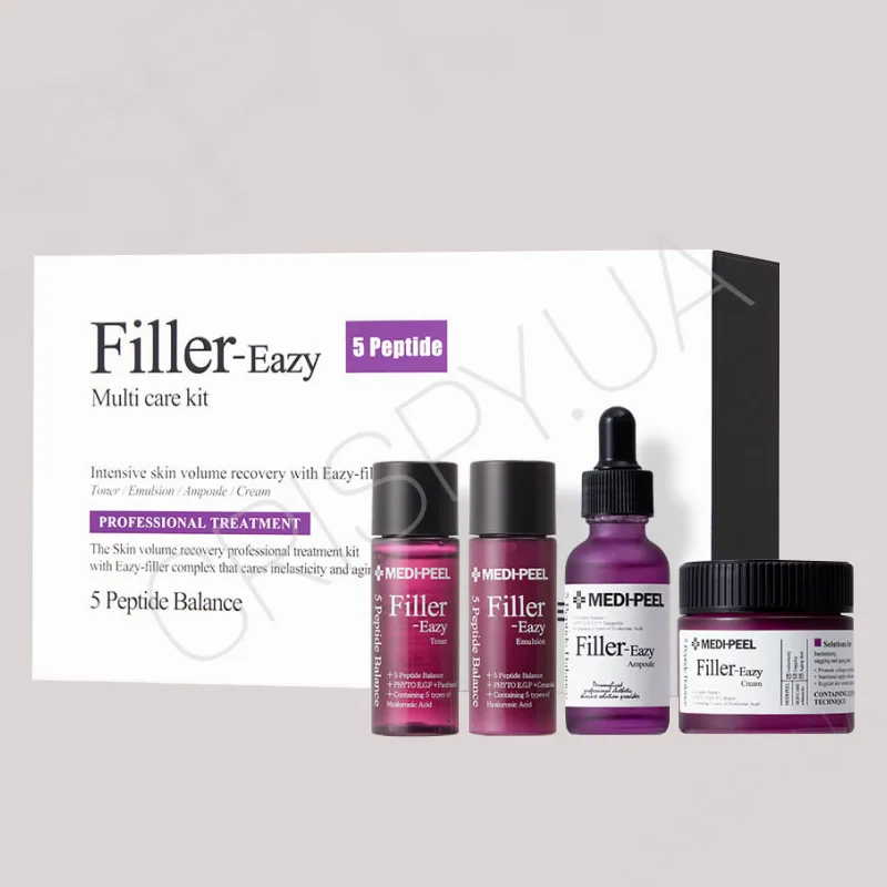 Ліфтінг-набір з ефектом філера MEDI-PEEL EAZY FILLER MULTI CARE KIT - 4 предмети