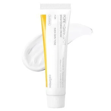 Крем проти пігментації з ніацинамідом та церамідами - Celimax Pore+Dark Spot Brightening Cream, 35 мл