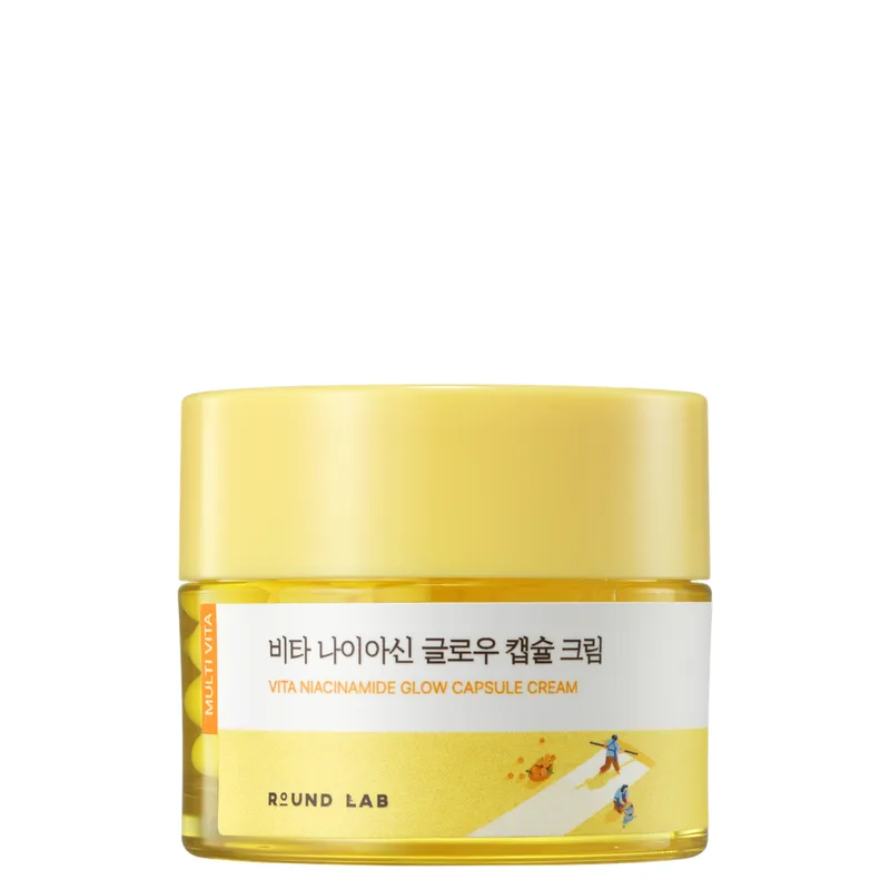 Round Lab Vita Niacinamide Glow Capsule Cream — Освітлюючий крем з капсулами