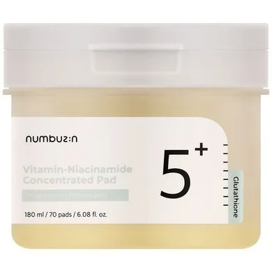 Numbuzin No.5+ Glutathione Vitamin Concentrated Toner Pads
