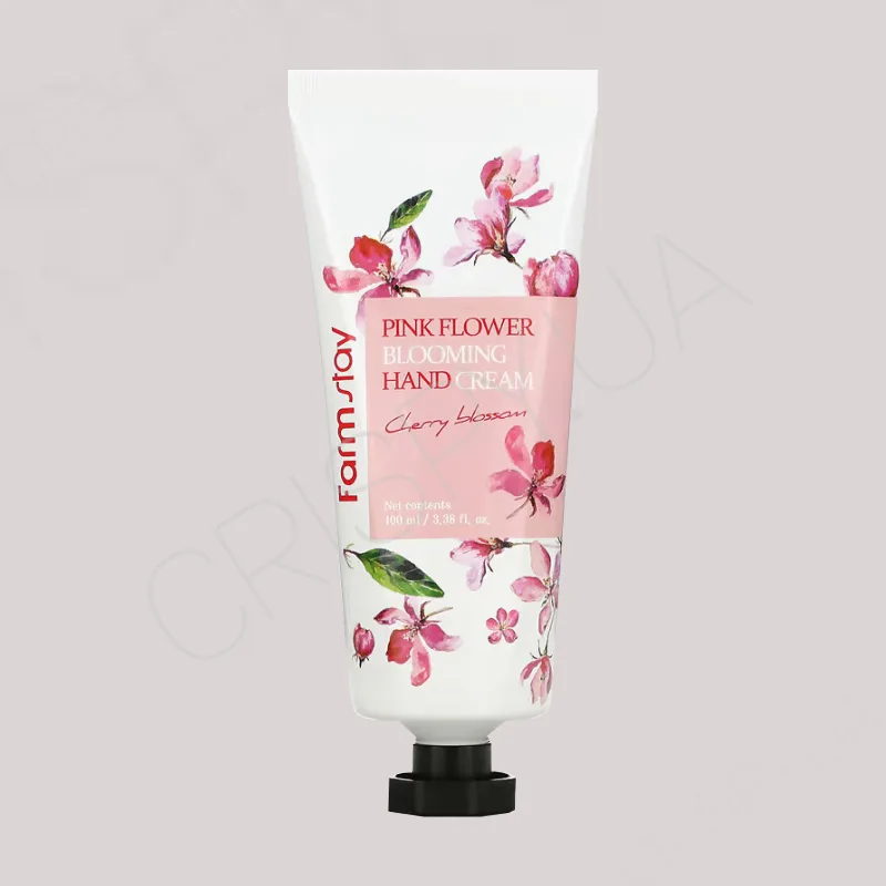 Крем для рук із екстрактом квітів вишні FARMSTAY PINK FLOWER BLOOMING HAND CREAM CHERRY BLOSSOM - 100 мл