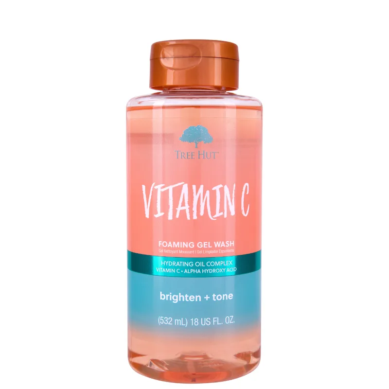 Tree Hut Vitamin C Foaming Gel Wash 532 мл — Гель для душу з цитрусовим ароматом