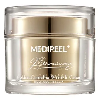 Омолоджуючий крем від зморшок з камелією та золотом - Medi Peel Premium Golden Camellia Wrinkle Cream, 50 мл