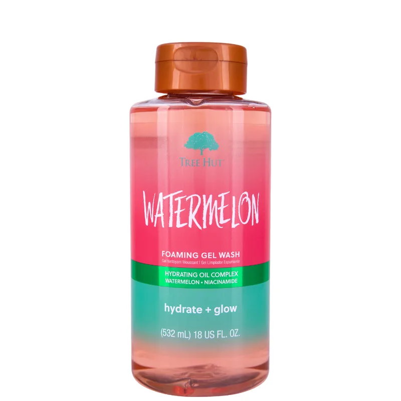 Tree Hut Watermelon Foaming Gel Wash 532 мл — Гель для душу з ароматом кавуна